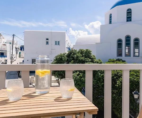 New Spacious With Balcony In The Heart Of Appartement Naousa